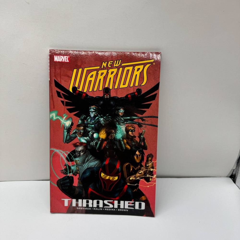 Marvel New Warriors Vol 2 Thrashed Graphic Novel 2008 First Printing Trade Paper